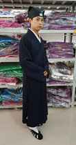 Taoist household supplies Taoist clothing long gown slanted lapel Taoist robe Taoist uniform training clothes spring summer autumn and winter