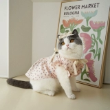 Благодарность домашняя питомец роза Принцесса Юбка Малзис Беркоса Кука Летняя кошачья собака одежда маленькая собака