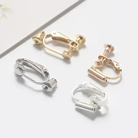 Браслет с одной бусиной, аксессуар, аксессуары, серьги, клипсы, золото 18 карат, без проколов ушей