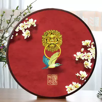 Simple novice Chinese style cross stitch 2021 new living room thread embroidery small size small piece simple modern Chinese style bedroom