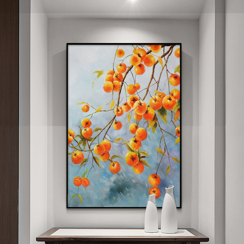 Cross embroidered 2021 new line embroidered with small living room vertical version Xuan matter Ruyi's cross embroidered small pieces simple full of embroidery