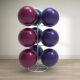 Yoga Ball Rack, Multi-Layer Yoga Studio Storage Rack, Gym Storage Equipment for Storing Wave Speed Balls, Half Balls, and Medicine Balls