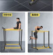 Parallel Bar Rack Indoor Home Fitness Equipment Pull-Up Bar Single and Double Bar Arm Flexion and Extension Trainer Push-Up