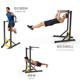Multifunctional parallel bar rack indoor home push-up fitness equipment double-arm flexion and extension pull-up parallel bar training device