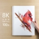8K/акварельная бумага 180 г 100 листов