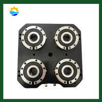 Zero-point positioning system dual-station machining rapid replacement high-precision system pneumatic fixture positioning