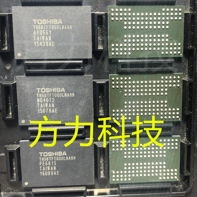 TH58TFT0DDLBA8H Toshiba 128G MLC memory chip disassembly machine support IS903 2246