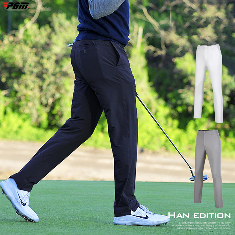 PGM Golf Pants Men's Summer Sports Pants Stretch Dry Men's Pants with loose trousers Golf Clothing