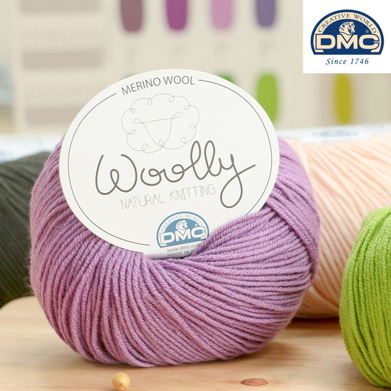 (clear cabin) French DMC ART488 hand-woven wool line