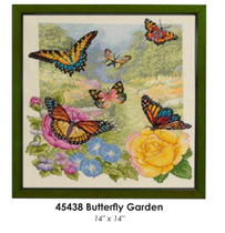 Bucilla 45438 Butterfly Garden Non-finished