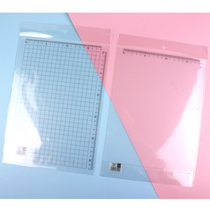 Drawing board with scale pad for primary school students Writing board Transparent children with checkered scale liner
