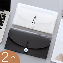 Organ bag Multi-layer small folder Mini document receipt book Travel folder Bill folder Book bag classification IOU storage box Bill check folder Artifact Small portable Japanese file folder