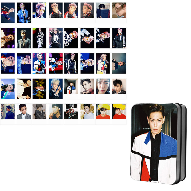KPOP Bigbang GD T.O.P G-DRAGON TAEYANG DAESUNG 40pcs Polaroid LOMO
