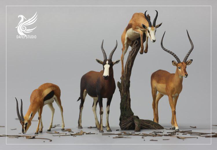 Другие 【大飞gk工作室】热带界系列《非洲中小型羚羊》 成品 预订超连结！