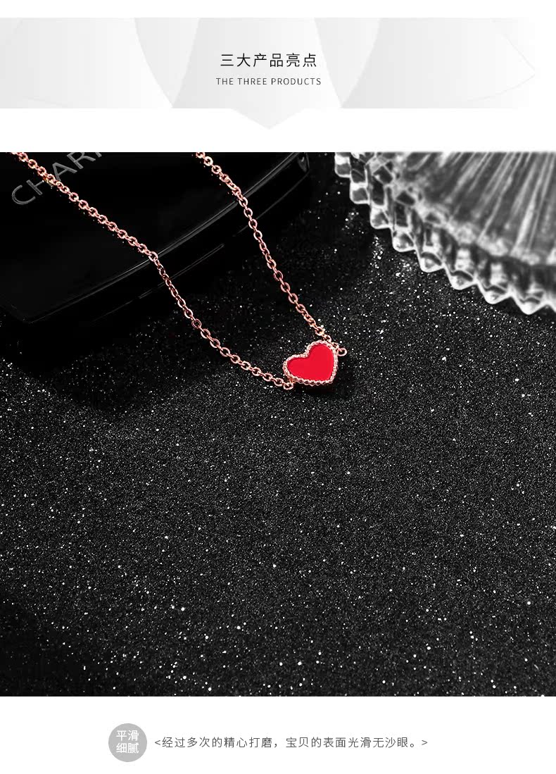 Phiên bản Hàn Quốc của hoa hồng tình yêu vàng hồng nữ cá tính đơn giản màu đỏ gợi cảm mắt cá chân thép titan năm nay của trẻ em vòng chân - Vòng chân lắc chân đẹp độc