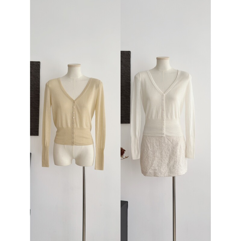 Madoft Ma Dou Lily Zhou Ji Comfortable Water-Soluble Wool Series Ballet Everyday Knit Set Knitwear