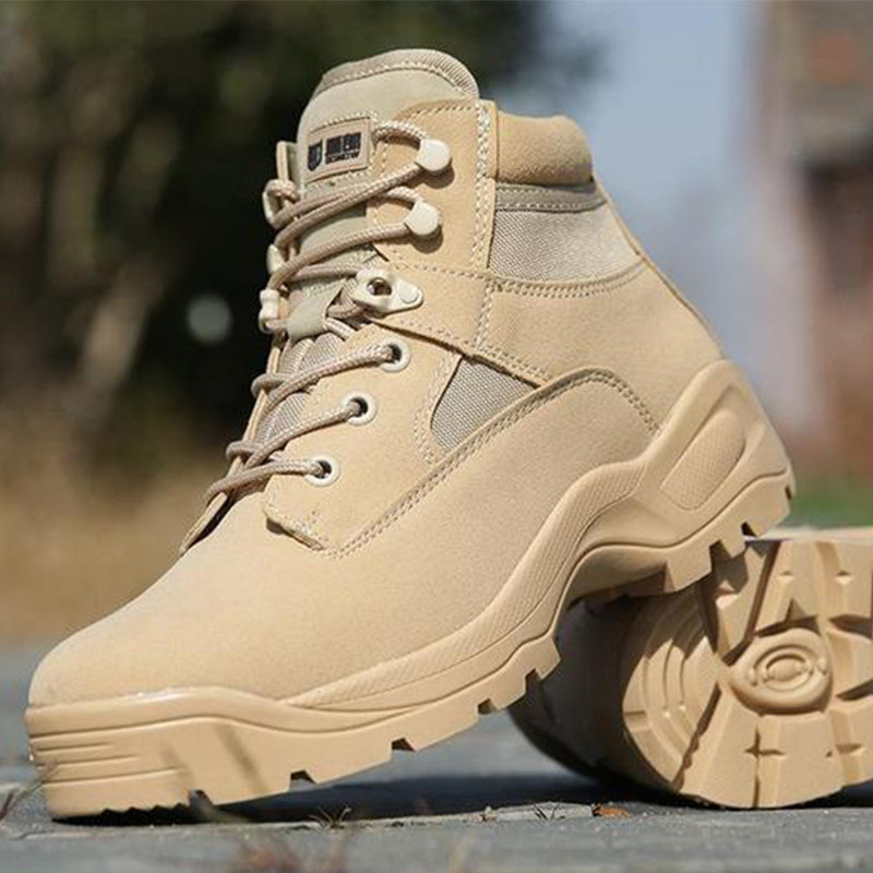 Spring and autumn outdoor tactical men special soldiers ultra light waterproof anti-slip combat boots tactical boots outdoor mountaineering shoes