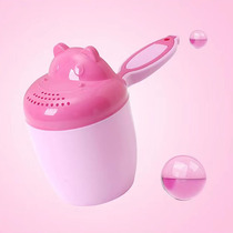 Childrens shampoo cup baby baby shower swimming pool bath bath play water spoon water scoop thickened drop-resistant supplies