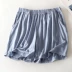 Modal pyjama quần short mùa hè phụ nữ lỏng lẻo phần mỏng giản dị với túi có thể được mặc ngắn ra ngoài đồ ngủ phụ nữ mùa hè - Quần tây