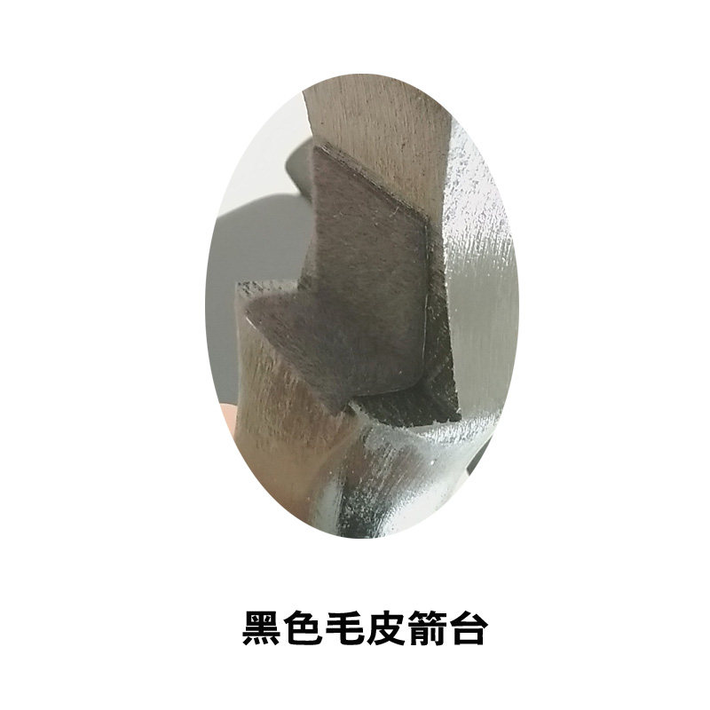 Traditional bow two-piece American hunting recurve bow with double-sided adhesive arrow rest black fur arrow rest fur arrow rest