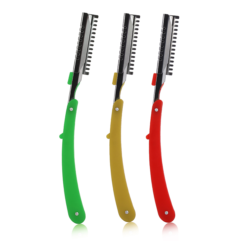 Eyebrow trimming blade matching knife holder shaving eyebrows shaving hairdressing tools