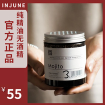 INJUNE car aromatherapy honeycomb jar car fragrance cloakroom bathroom fresh air to remove odor