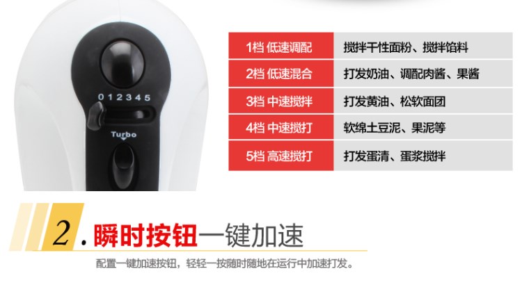 Máy đánh trứng Shanghao HA-3506 điện gia dụng nướng kem thương mại máy trộn nhỏ cầm tay tự động - Máy trộn điện máy đánh trứng electrolux