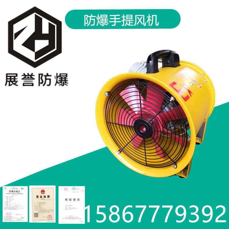 Explosion-proof portable ventilator BSFT-250 300350400 portable explosion protection axial flow blower 220380 V