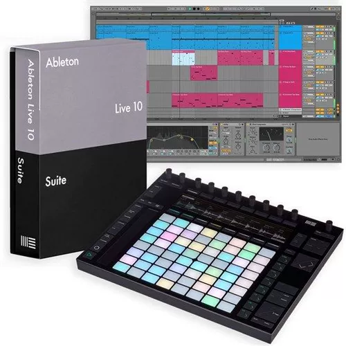 Отправить учебник Ableton push2 Live 11 Подлинная коммерческая версия MIDI -клавиатуры Strike Pad