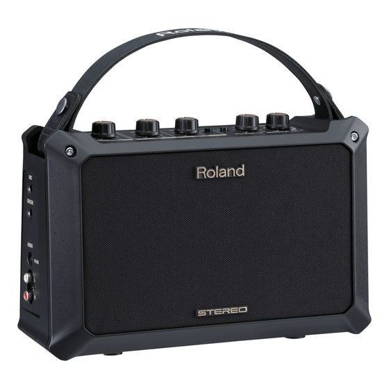 ROLAND 롤랜드 MOBILEACCUBE 일렉트릭 박스 어쿠스틱 기타 연주 및 노래 종합 오디오 전자 취관 스피커