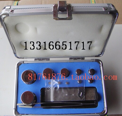 不锈钢套装砝码  天平校正标定 标准砝码F2等级 1mg-2000g 2kg