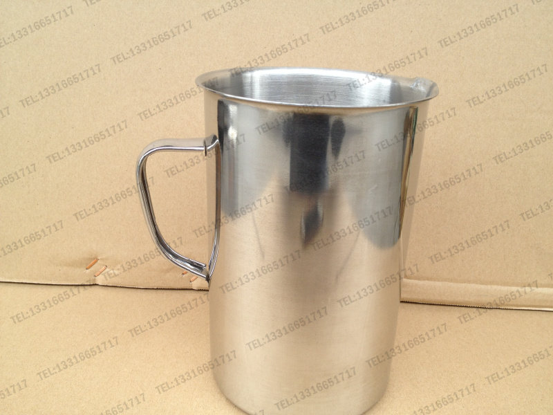 2000ml 304#不锈钢量杯 带刻度 耐腐蚀 美容 厨房 咖啡 烘培 DIY