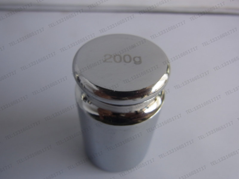 200g 电子秤校准砝码 口袋秤校准砝码 天平砝码 平头