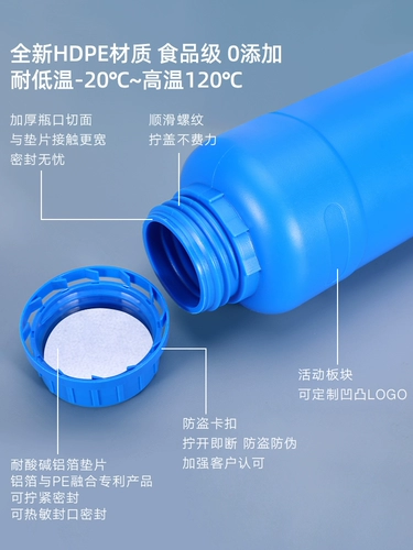 Пластиковая бутылка, упаковка, увеличенная толщина, 500 мл