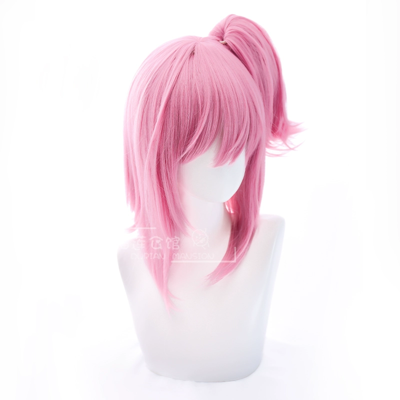 [Sầu riêng] Rina Senyamu cos tóc giả người bảo vệ người yêu da đầu chia đuôi ngựa kiểu tóc cosplay