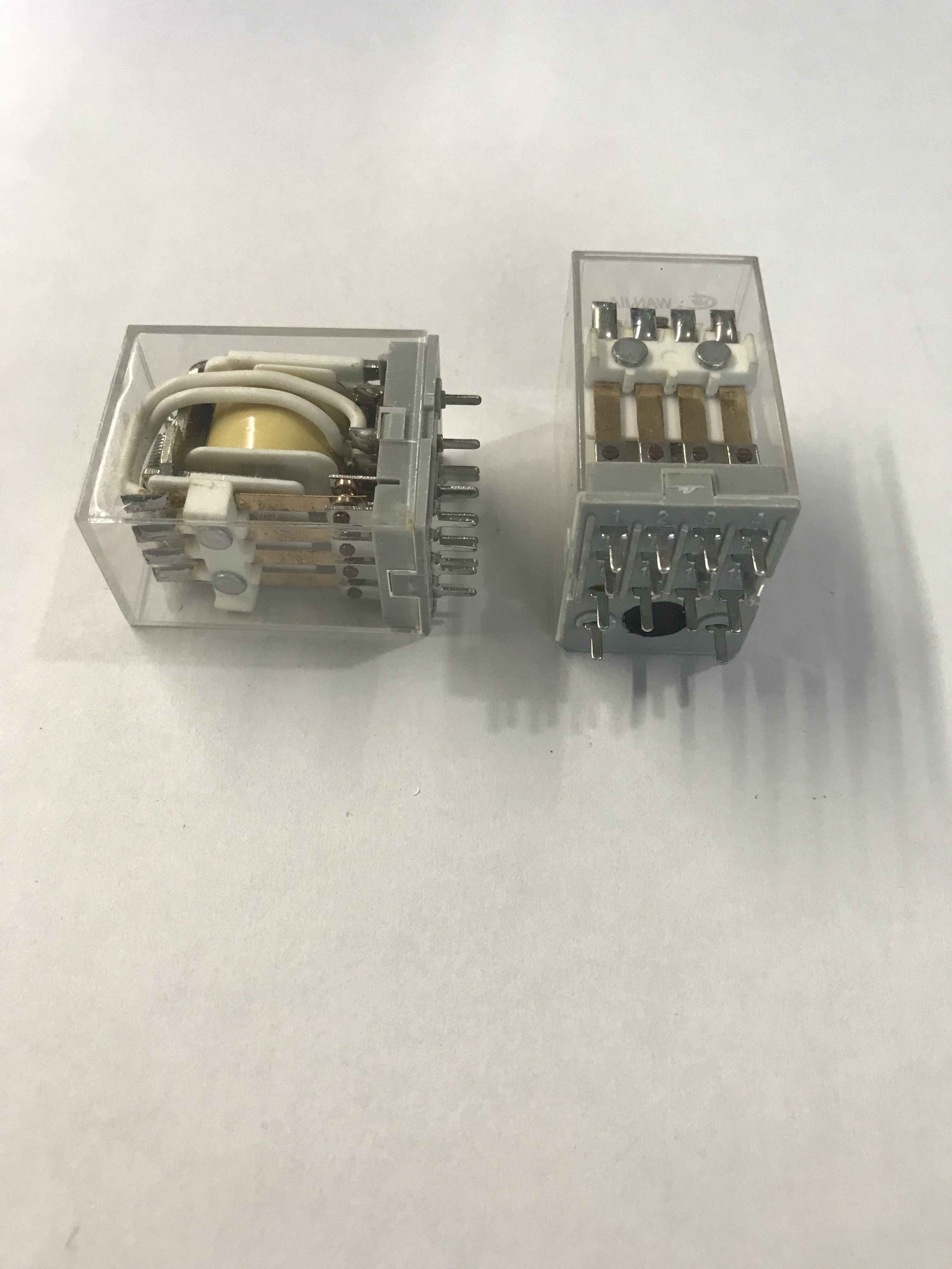 Original Wanjia relay WJ152-4C-P DC24V DC24V DC24V relay MY4N-J DC24V relay 14 feet 3A 