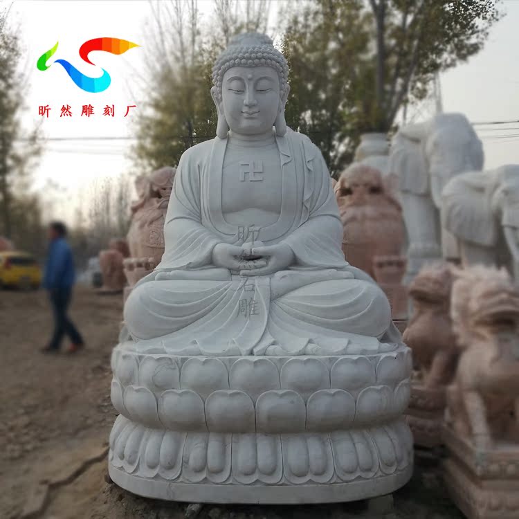 Stone Sculptures Hanbai Jade Buddha Statue of Buddha sculptures such as Come to Buddha Ancestral Temples Sit in Buddhist Sculptor Sculpture Temple Standing Buddha Pendulum