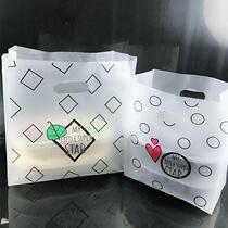 Paper butler disposable portable paper bag Fast food restaurant takeaway bento Fruit salad packing paper bag customization