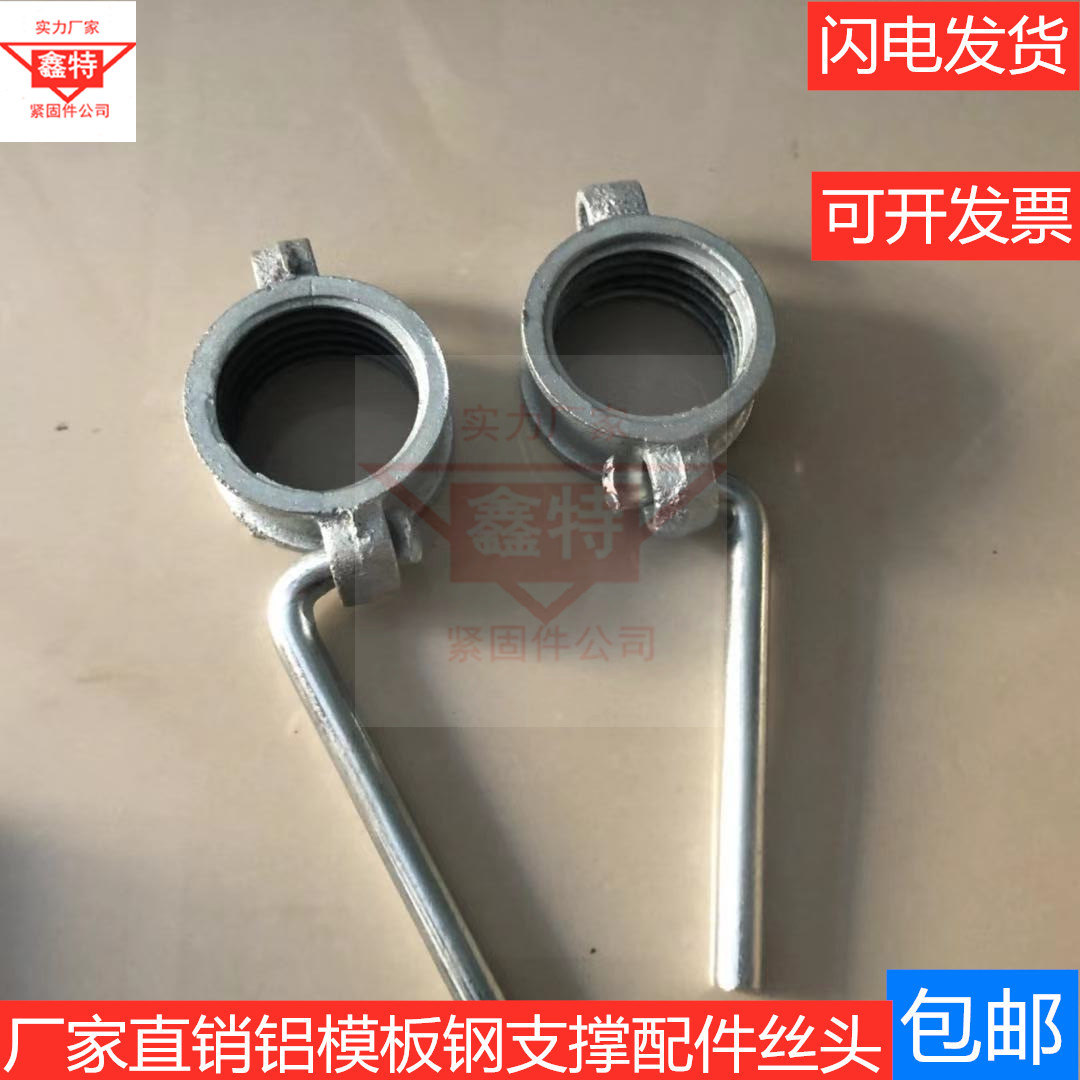 Hebei Direct Selling Aluminum Template Accessories Adjusting Nut Steel Support Nut Casting Nut