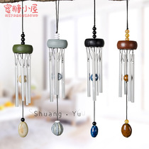 Spirit of the wind mini aluminum rod wind chimes for girls holiday gifts room small fresh creative hanging decoration bedroom decoration wind chimes