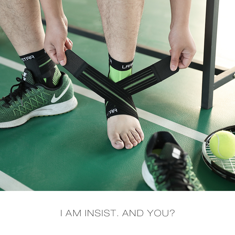 Protective ankle warm sprain protection for men and women basketball football foot wrist sports running guard and ankle naked