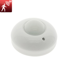 Export ceiling type intelligent human body infrared sensor switch long distance 220V high power adjustable LED light