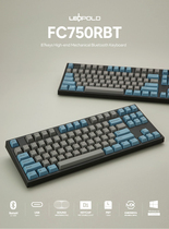 leopold Leobold FC750RBT FC900RBT Wireless Bluetooth Mechanical Keyboard Dual Mode Wired