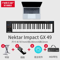 GX49+педаль+стойка+подлинное программное обеспечение Bitwig+Piano Sage