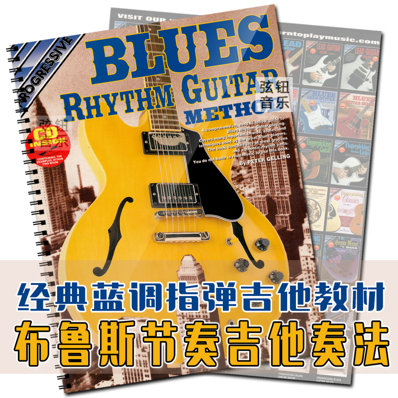Blues Rhythm Guitar Tutorial Basic Introductory Textbook Blues Solo Book Phrases Electric Guitar Accompaniment