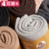 Mùa đông vớ dày nam cộng với nhung len vớ cotton vớ dày ấm áp trong ống cashmere nam và nữ vớ