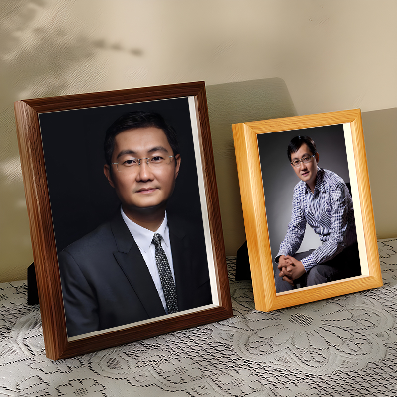 Ma Hua Teng Poster Display Stand Hanging Painting Baoge Framed Portrait Photo Wallpaper Decorative Painting Wall Sticker Ornament