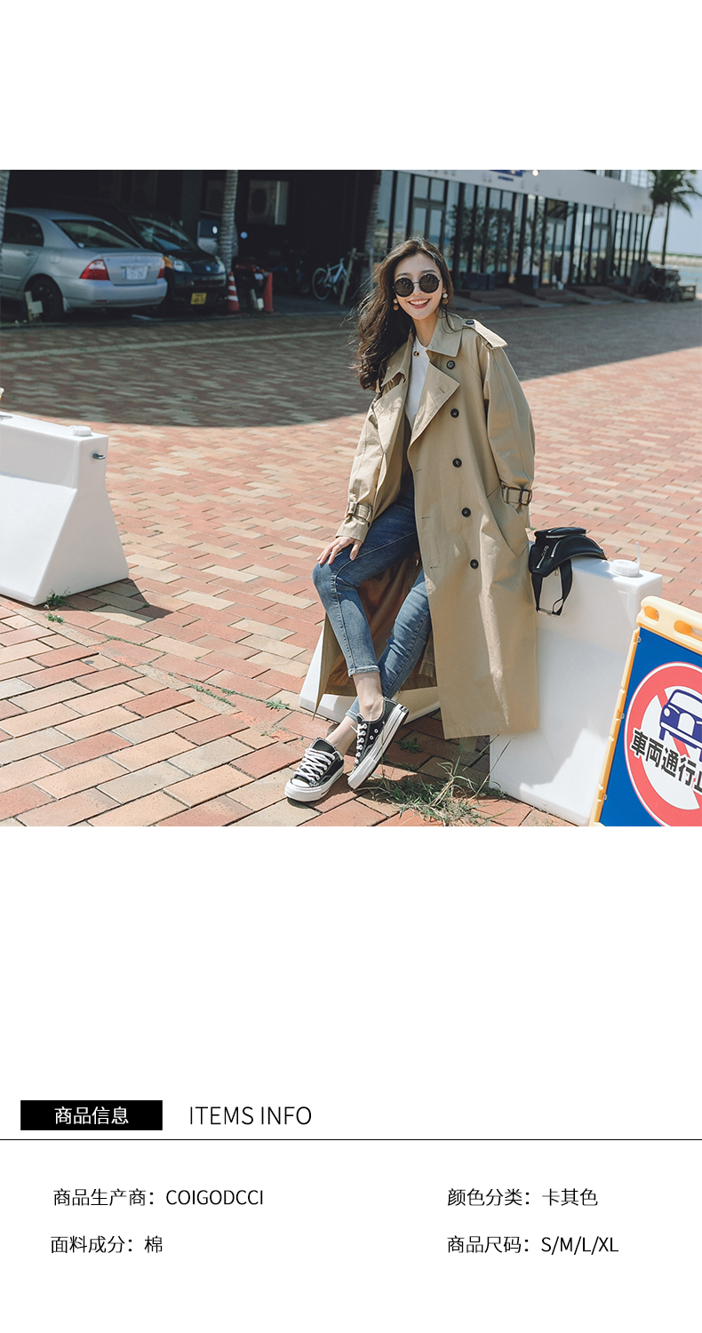 Trench pour femme COIGODCCI   en Polyester en Coton - Ref 3227533 Image 8