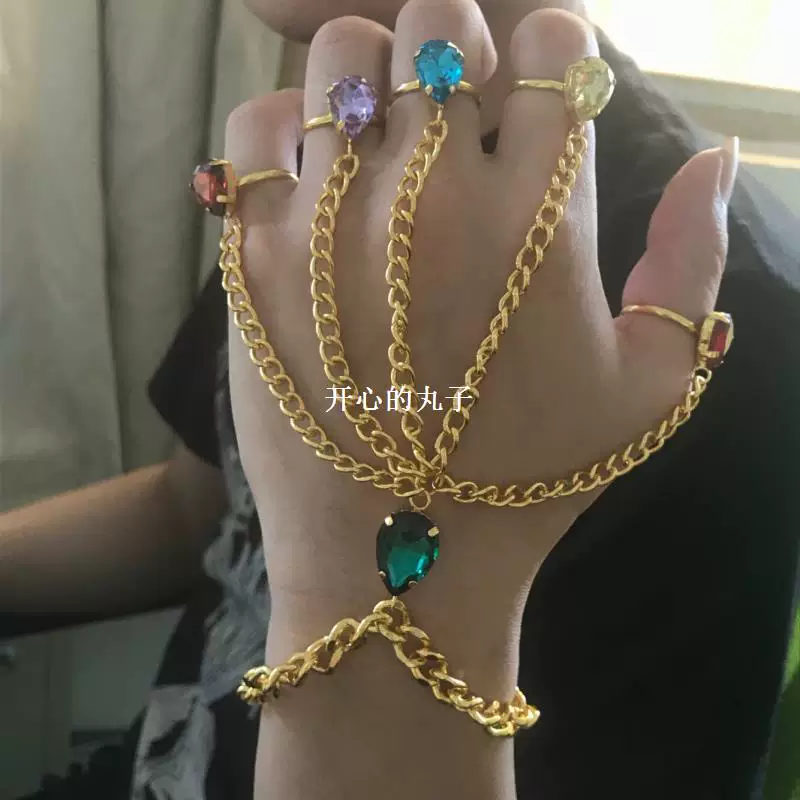 «[【】Avengers Infinity War Thanos Infinity Gauntlet Gloves Cospla]»