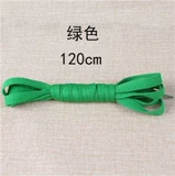 Красные простые шнурки, мужская зеленая обувь